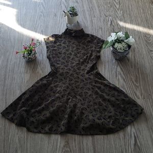 Vintage Betsey Johnson Green Devil Dress